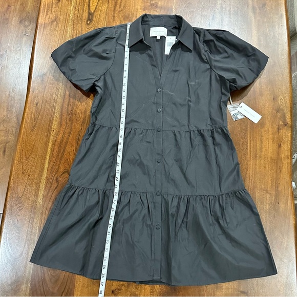 New! Brochu Walker Havana Mini Dress in Black Size Large - Picture 7 of 8